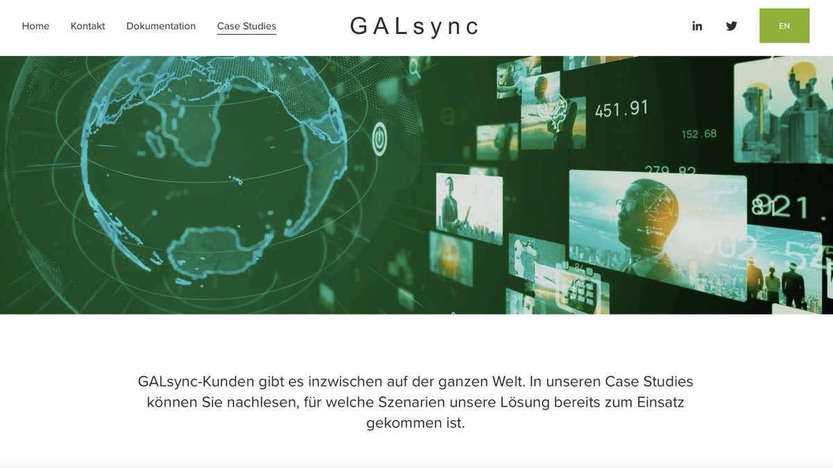 NETsecGmbH's tweet image. #Merger? #Migration? #MultiForest-Umgebung? Unser preisgekröntes Tool #GALsync kann Adressbuchkontakte bzw. globale Adresslisten (#GAL) zwischen unterschiedlichen #Exchange-Umgebungen schnell und sicher synchronisieren. #NETsec
galsync.de/case-studies