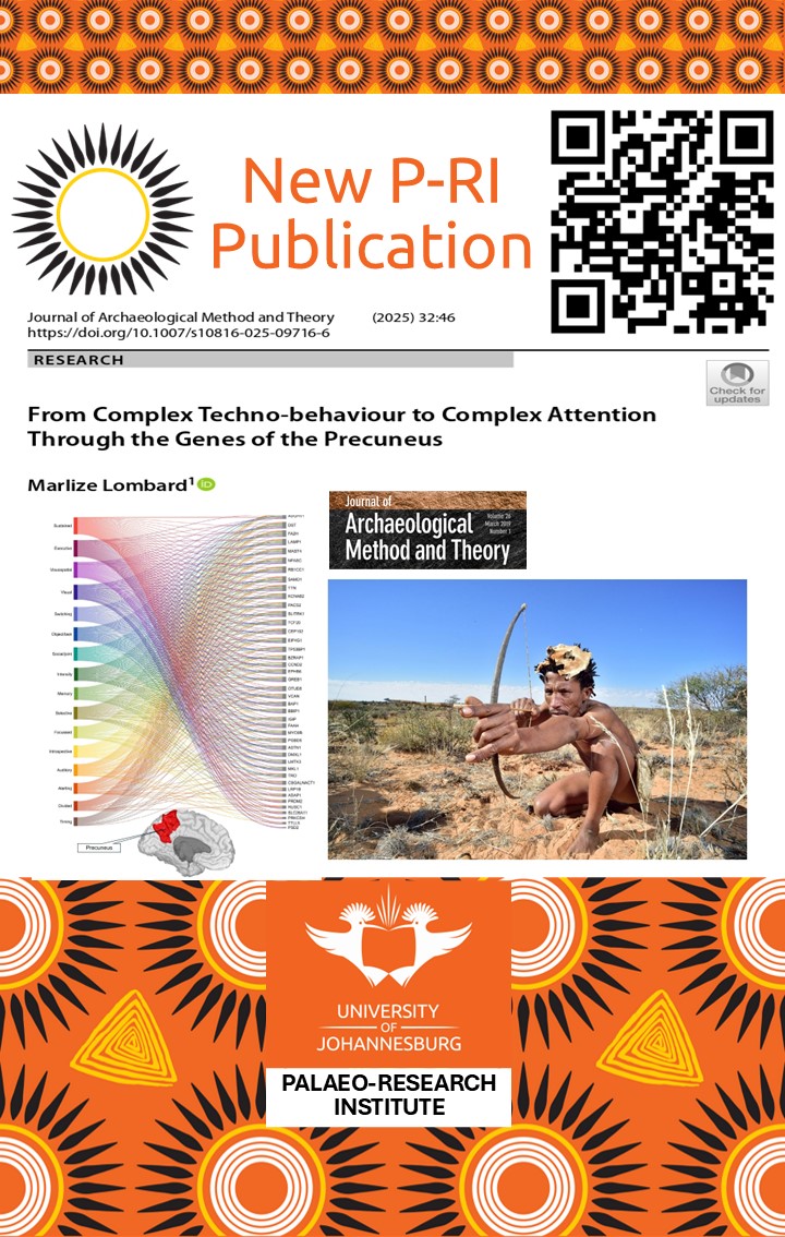 UJ Palaeo-Research Institute (@ujpalaeo) on Twitter photo Today we would like to congratulate Prof. Lombard for publishing an article titled, "From complex techno-behaviour to complex attention through the genes of the Precuneus."
Enjoy the paper!
Lombard 2025:
link.springer.com/article/10.100…
<a href="/UjHumanities/">UJ Faculty of Humanities</a>
<a href="/go2uj/">University of Johannesburg</a> Today we would like to congratulate Prof. Lombard for publishing an article titled, "From complex techno-behaviour to complex attention through the genes of the Precuneus."
Enjoy the paper!
Lombard 2025:
link.springer.com/article/10.100…
<a href="/UjHumanities/">UJ Faculty of Humanities</a>
<a href="/go2uj/">University of Johannesburg</a>