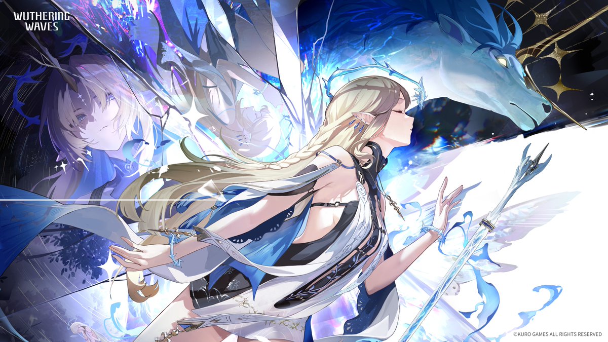 Wuthering_Waves's tweet image. "Can you feel it? The frequency of the wind... it's resonating between us."
Wuthering Waves Version 2.4 "Lightly We Toss the Crown" is now live!
#WutheringWaves #Cartethyia