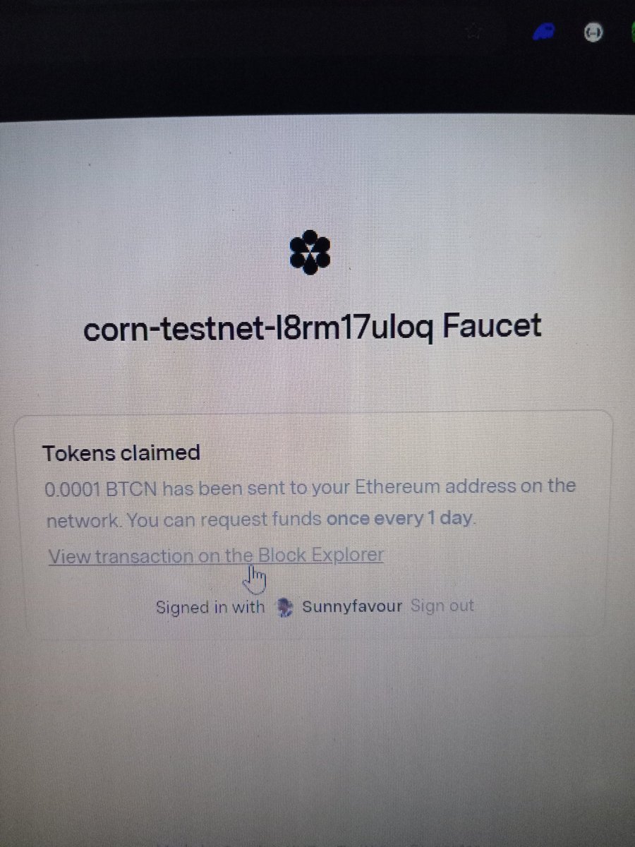 The Temporary Maintenance is still on, yet some features that were down like the corn faucet is now working smoothly. Earlier this week I had issues claiming the faucet to interact and complete my SEI task. Thanks to the <a href="/union_build/">Union</a> team. Expect more once they are done.