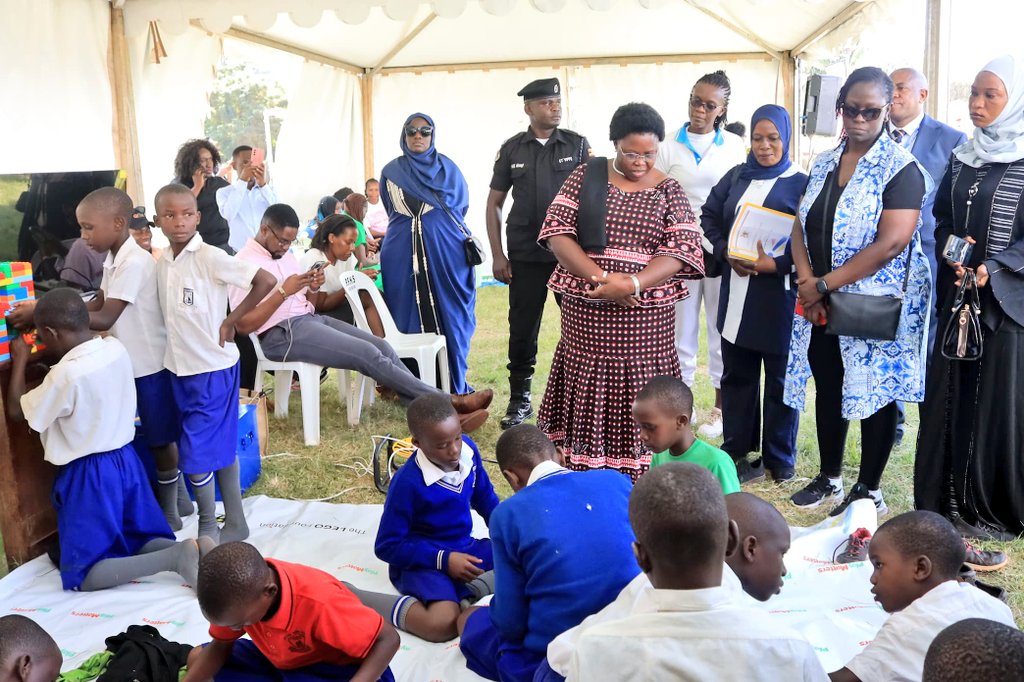 Uganda Media Centre (@ugandamediacent) on Twitter photo The celebration of the Second International Day of Play in Uganda is currently underway at Nakivubo Blue Primary School.
Under the global theme “Choose Play – Every Day.”
The ceremony is being led by the State Minister for Primary Education, Hon. <a href="/MorikuJoyce/">Dr. Joyce Moriku Kaducu, PhD</a>.
#IPOD2025 The celebration of the Second International Day of Play in Uganda is currently underway at Nakivubo Blue Primary School.
Under the global theme “Choose Play – Every Day.”
The ceremony is being led by the State Minister for Primary Education, Hon. <a href="/MorikuJoyce/">Dr. Joyce Moriku Kaducu, PhD</a>.
#IPOD2025