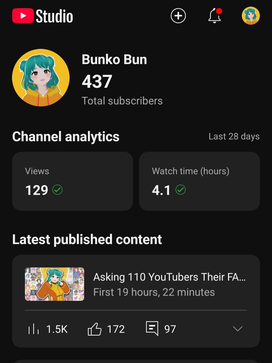 Bunkobun's tweet image. WE REACHED 500 SUBSCRIBERS!!
Thank you, thank you, thank you, to everyone who has helped me get here, especially through my latest video 🧡
It's been an absolutely fantastic journey thus far!
I'm planning an extra special video for the 4 digit milestone 👀