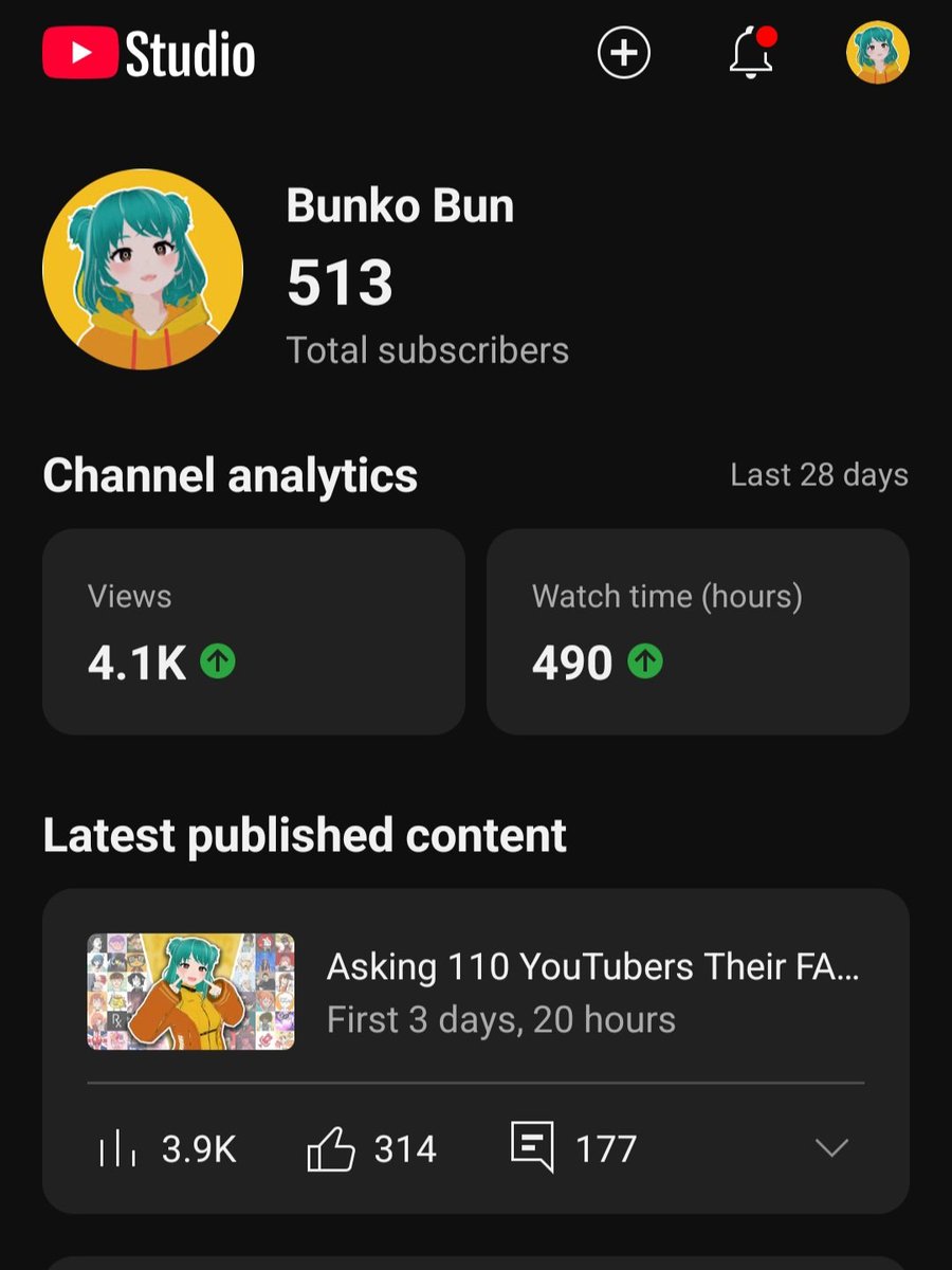 Bunkobun's tweet image. WE REACHED 500 SUBSCRIBERS!!
Thank you, thank you, thank you, to everyone who has helped me get here, especially through my latest video 🧡
It's been an absolutely fantastic journey thus far!
I'm planning an extra special video for the 4 digit milestone 👀