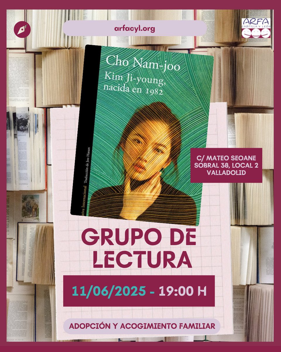 📚 Hoy tenemos una nueva cita con la lectura en #Arfacyl

Una novela breve, potente y necesaria: Kim Ji-young, nacida en 1982, de Cho Nam-joo.

 ¿La conocías? 💬