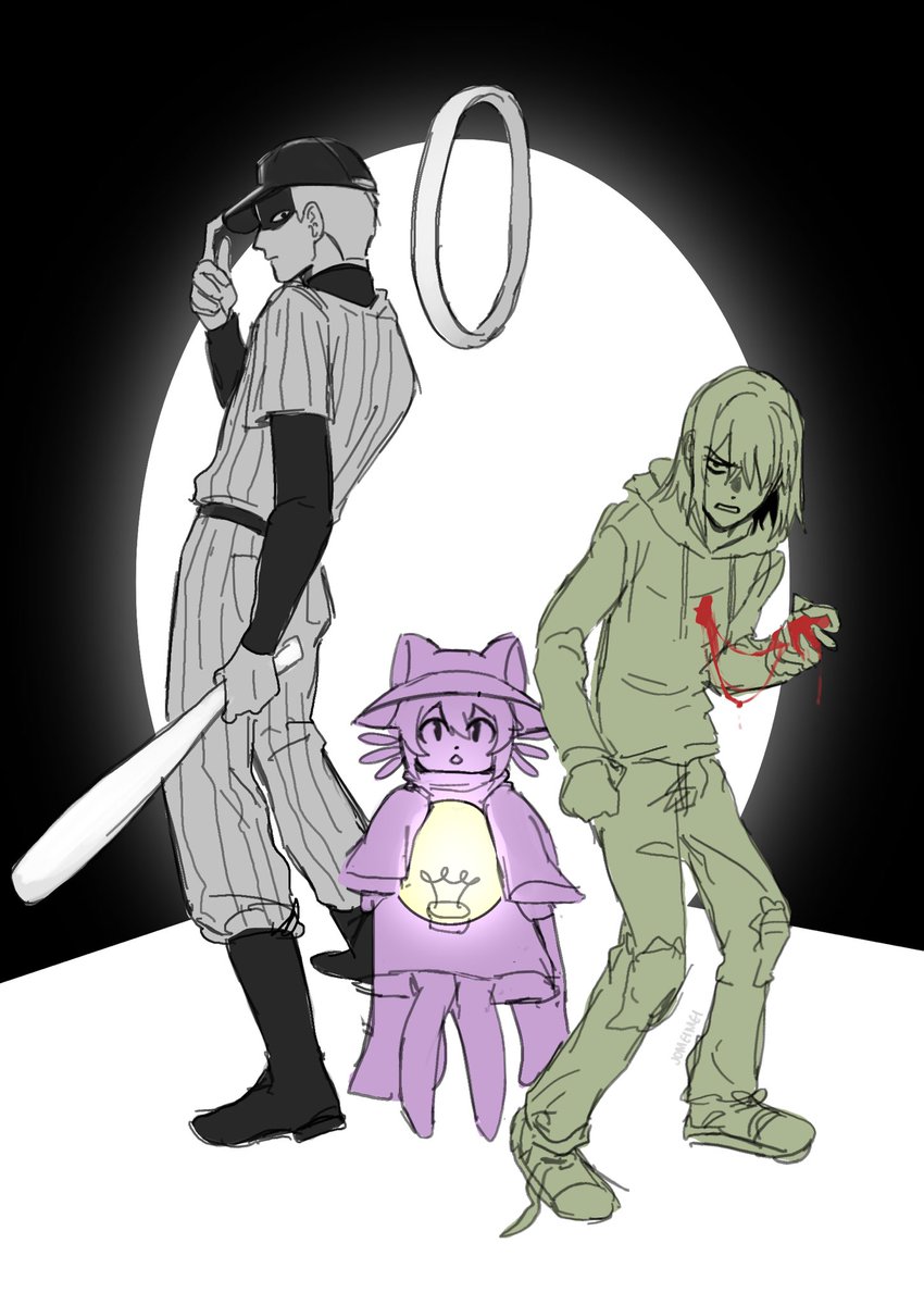 Jomeimei421's tweet image. THE POWER OF YOU ⚾️💡❤️

#OFFGame #Oneshot #deltarune