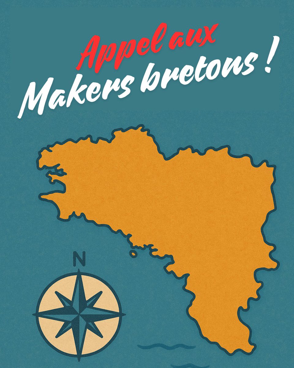 Des Makers disponibles ces prochains jours en Bretagne ?
Les étapes :
Morbihan ➡️ Finistere Sud ➡️ Rennes (pas de route déterminée) ➡️ Saint-Nazaire
🚩aujourd'hui direction Baden