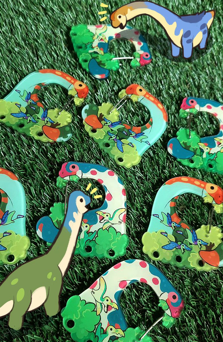 「I'll be bringing more CARABINOSAURS thes」|Squeegool🏳️‍🌈 MAR 4-5 #KOMIKET2023のイラスト