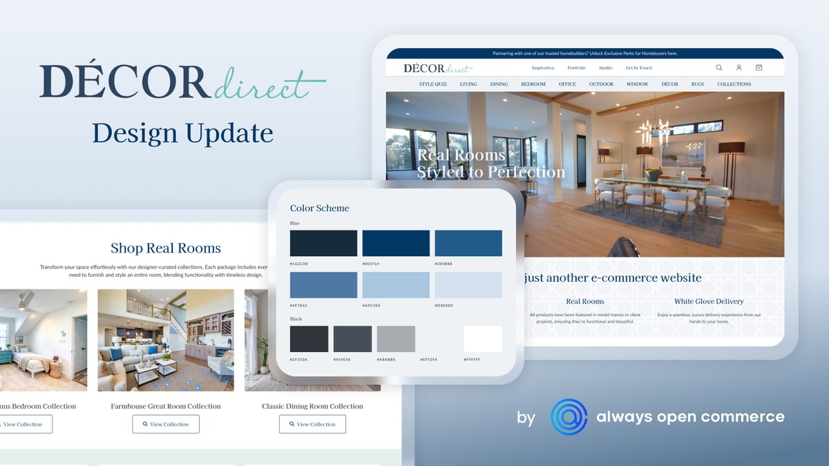 AOC_Florida's tweet image. Exciting news! Discover the all-new Decor Direct website on Shopify! Dive into their fresh look and enjoy an exclusive limited-time offer just for you. #DecorDirect #HomeDecor #PlatformMigration #Shopify #WebDesign #WebDev #AlwaysOpenCommerce