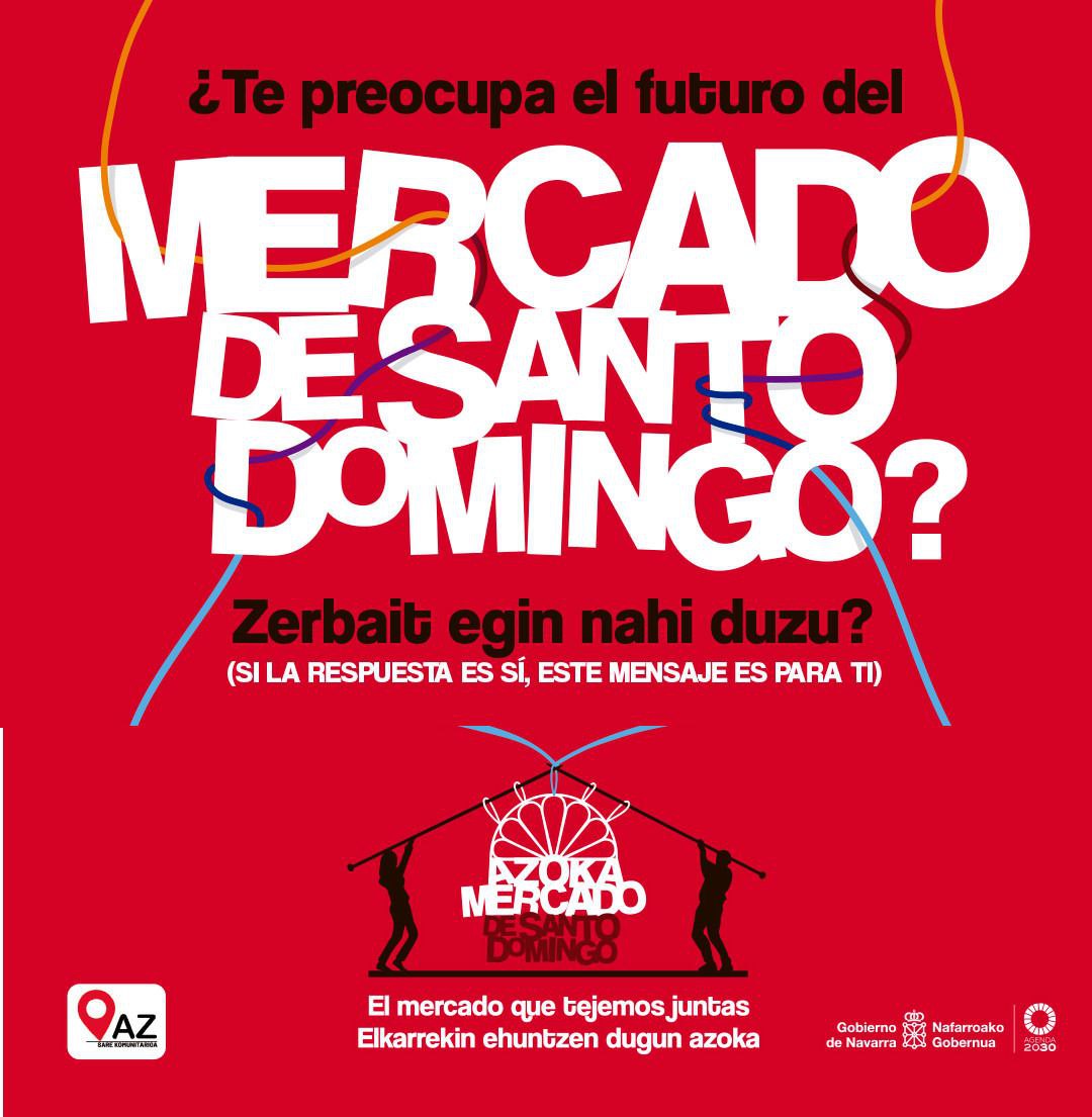 REAS Nafarroa (@reasnavarra) on Twitter photo 🧐¿Te preocupa el futuro del Mercado de Santo Domingo?
Iniciativa participativa abierta para reflexionar sobre el futuro del mercado municipal organizada por <a href="/RedAZSarea/">AZ Sare Komunitarioa</a>
Apúntate en ↘️
forms.gle/c4u1hZYkN1ktZG… 🧐¿Te preocupa el futuro del Mercado de Santo Domingo?
Iniciativa participativa abierta para reflexionar sobre el futuro del mercado municipal organizada por <a href="/RedAZSarea/">AZ Sare Komunitarioa</a>
Apúntate en ↘️
forms.gle/c4u1hZYkN1ktZG…