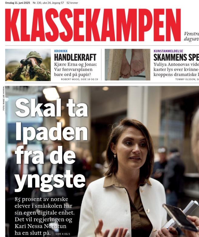 Skoler med profesjonsfaglig digital kompetanse skal overkjøres. Lærere mister handlingsrommet i klasserommet. Populist ministeren har lyttet til anti skjerm aktivistene!