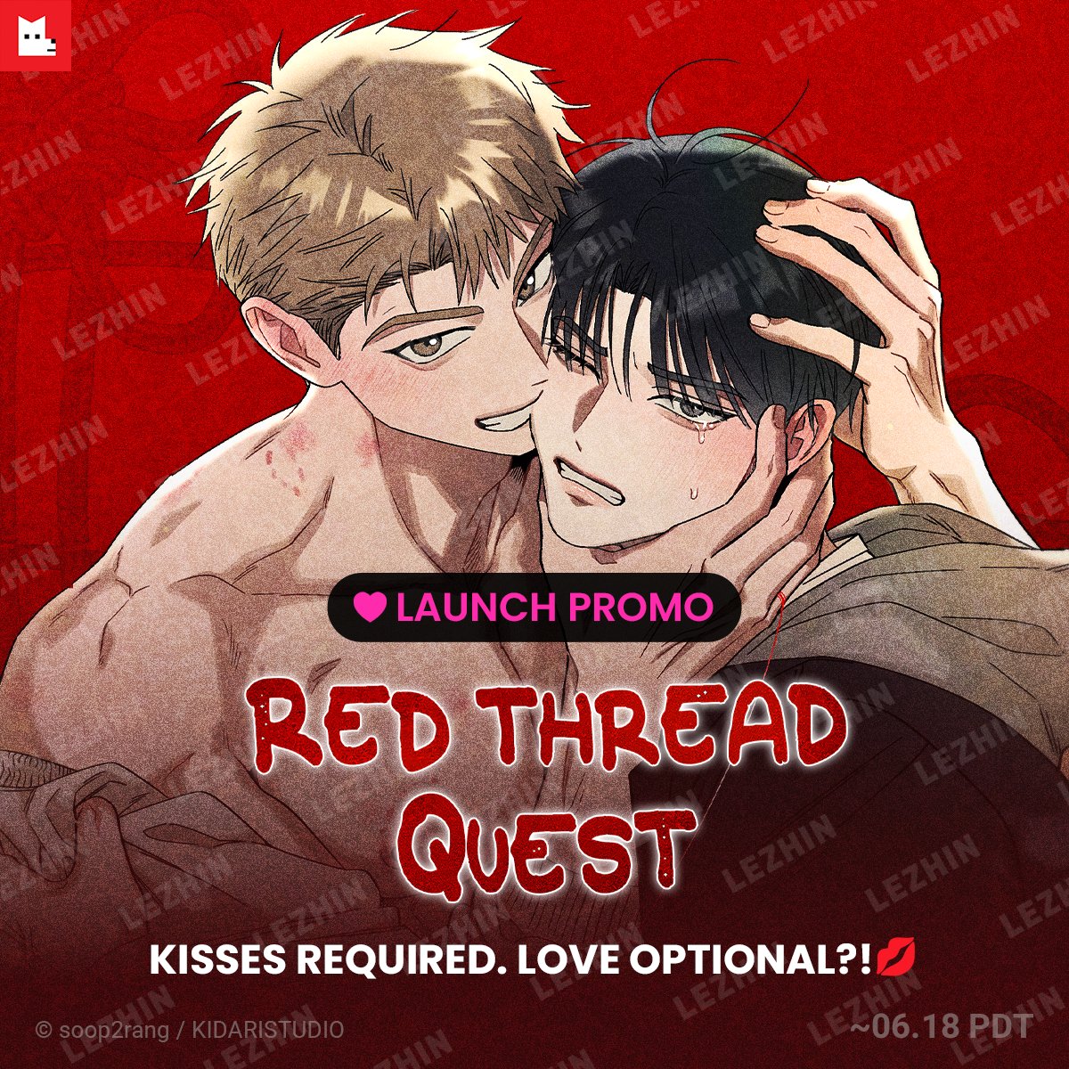 LEZHIN COMICS (@lezhincomics_us) on Twitter photo ๐๐๐๐ ๐๐๐ง๐๐๐ ๐๐ช๐๐จ๐ฉ ๐๐๐ช๐ฃ๐๐ ๐๐ซ๐๐ฃ๐ฉ ๐
Kisses required. Love optional?!๐๐งต
Now is the perfect time to check out the newest title โ๐๐๐ ๐๐ก๐ซ๐๐๐ ๐๐ฎ๐๐ฌ๐ญโ with ๐ฏ ๐๐ง๐๐ episodes & ๐ฏ episodes ๐ค๐ฃ ๐จ๐๐ก๐ ๐ง๐ฐ๐ณ ๐ข ๐ญ๐ช๐ฎ๐ช๐ต๐ฆ๐ฅ ๐ต๐ช๐ฎ๐ฆ! ๐๐๐๐ ๐๐๐ง๐๐๐ ๐๐ช๐๐จ๐ฉ ๐๐๐ช๐ฃ๐๐ ๐๐ซ๐๐ฃ๐ฉ ๐
Kisses required. Love optional?!๐๐งต
Now is the perfect time to check out the newest title โ๐๐๐ ๐๐ก๐ซ๐๐๐ ๐๐ฎ๐๐ฌ๐ญโ with ๐ฏ ๐๐ง๐๐ episodes & ๐ฏ episodes ๐ค๐ฃ ๐จ๐๐ก๐ ๐ง๐ฐ๐ณ ๐ข ๐ญ๐ช๐ฎ๐ช๐ต๐ฆ๐ฅ ๐ต๐ช๐ฎ๐ฆ!