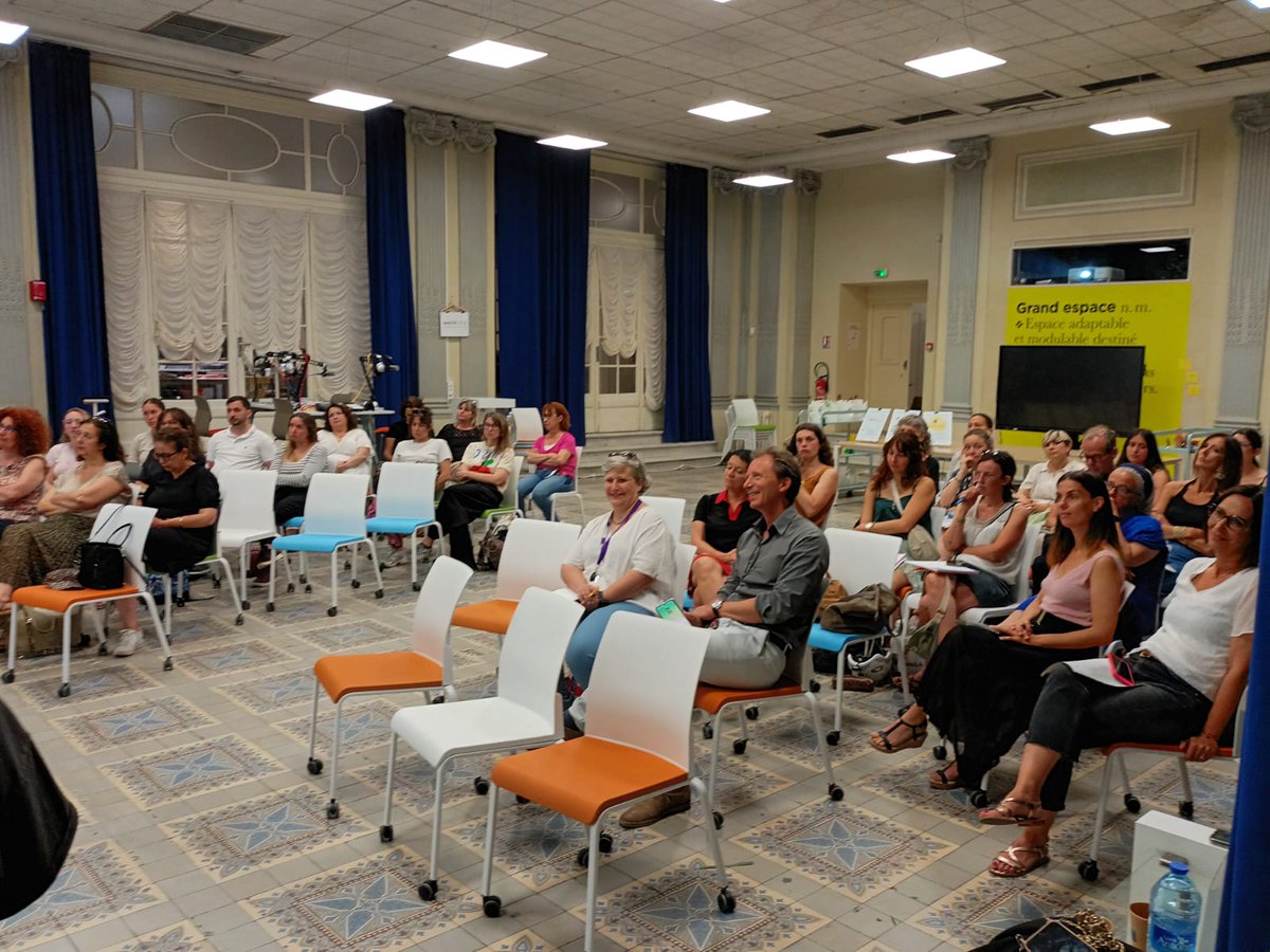 11 juin - Séminaire de restitution du programme #Eramus+ "CEMI". Des périodes d'observation dans les pays du Nord de l'Europe autour de thématiques essentielles au bien-être et de la réussite des élèves. Beaucoup d'idées innovantes à réinvestir dans notre propre système🙌