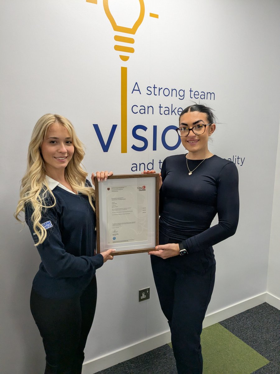 👏 Big congratulations to Bianca Popa – now a qualified Level 3 Business Admin apprentice with distinctions!

18 months of learning, a CRM project, and real business impact. Bianca, we’re proud of you! 💙
#ApprenticeshipSuccess #FutureTalent #WinkhausUK
