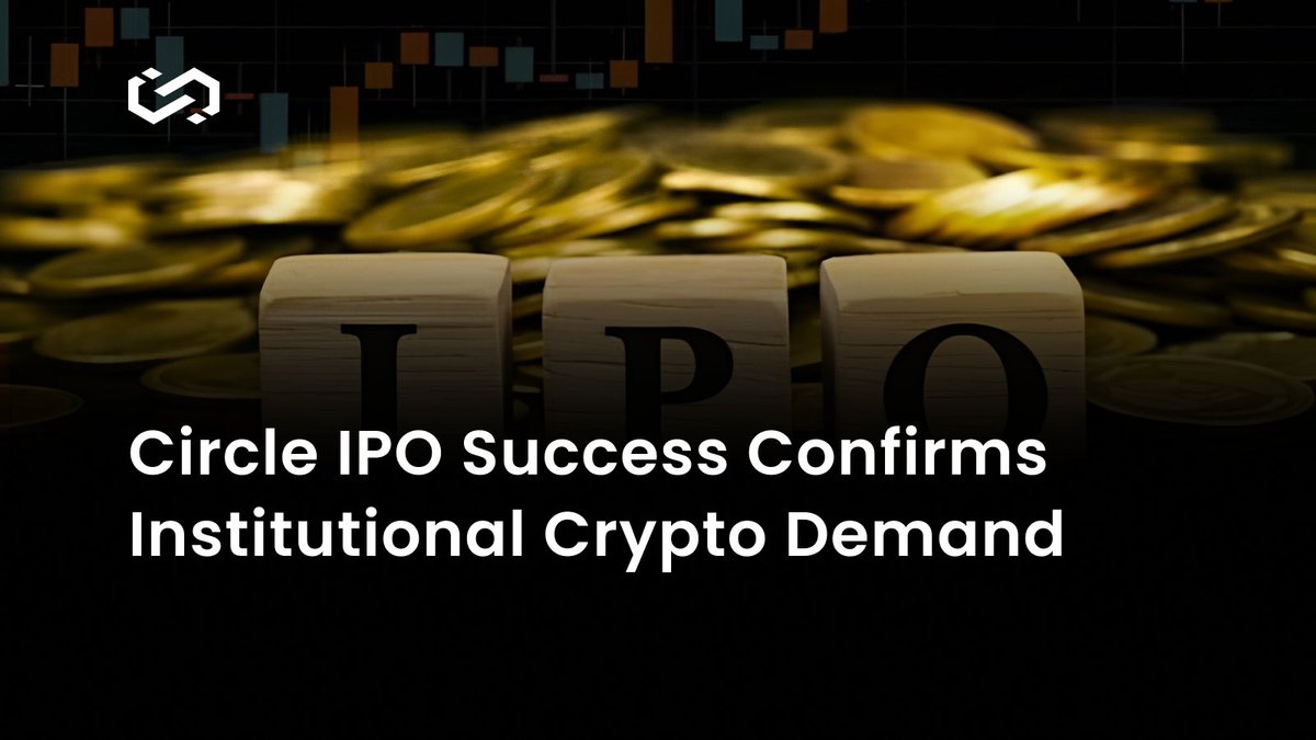 The #crypto market just hit a new level. A landmark public listing by a major stablecoin issuer is a powerful signal of growing market maturity and deep institutional confidence in the space. It clearly shows traditional finance's increasing readiness to embrace blockchain.

This