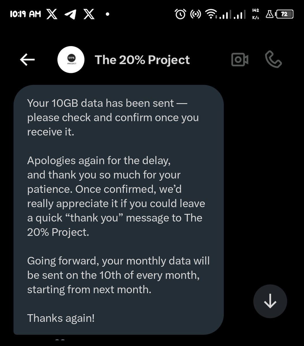 Raphael Thompson ๐๏ธ (@danny_ikono) on Twitter photo Gm Gm guys!
So I didn't just get a scholarship to upskill by <a href="/20PctProject/">The 20% Project</a> I'm also offered Internet subscription to aid my journey
Big shout out to <a href="/20PctProject/">The 20% Project</a> and <a href="/ilabsglobal/">Innovations Labs</a> ๐ฅณ
#riyadh #ZeeNuNew #tech #Web3 Gm Gm guys!
So I didn't just get a scholarship to upskill by <a href="/20PctProject/">The 20% Project</a> I'm also offered Internet subscription to aid my journey
Big shout out to <a href="/20PctProject/">The 20% Project</a> and <a href="/ilabsglobal/">Innovations Labs</a> ๐ฅณ
#riyadh #ZeeNuNew #tech #Web3