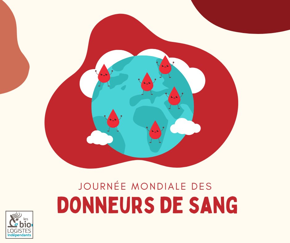 🩸 Journée mondiale des donneurs de sang❤️

Aujourd’hui, nous remercions celles et ceux qui donnent leur sang. Chaque don peut sauver jusqu’à 3 vies.

👏 👉 Et si vous donniez à votre tour ? Le don de sang est rapide, indolore, et peut faire toute la différence pour un patient.