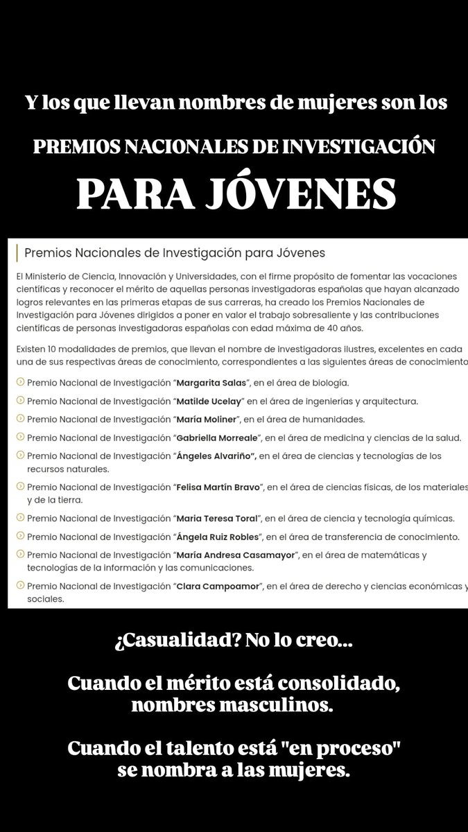 FJI-PRECARIAS (@fjiprecarios) on Twitter photo 🧐Busca las diferencias entre estas listas de nombres
¿A qué pertenecen?
🟣Todavía queda mucho por avanzar en la visibilidad del trabajo científico en igualdad
<a href="/CienciaGob/">Ministerio de Ciencia, Innovación y Universidades</a> <a href="/DianaMorantR/">Diana Morant</a> 🧐Busca las diferencias entre estas listas de nombres
¿A qué pertenecen?
🟣Todavía queda mucho por avanzar en la visibilidad del trabajo científico en igualdad
<a href="/CienciaGob/">Ministerio de Ciencia, Innovación y Universidades</a> <a href="/DianaMorantR/">Diana Morant</a>
