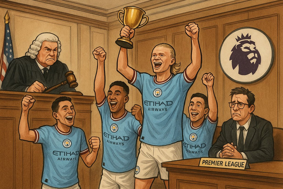 Emeraldlion1874's tweet image. Man City spent over £100mil already in this transfer window. Meanwhile Villa is told to make significant sales to suit the rules while City have broken those rules!  

With 115 charges they should've had a transfer embargo until the case was resolved. 

The Premier League is…