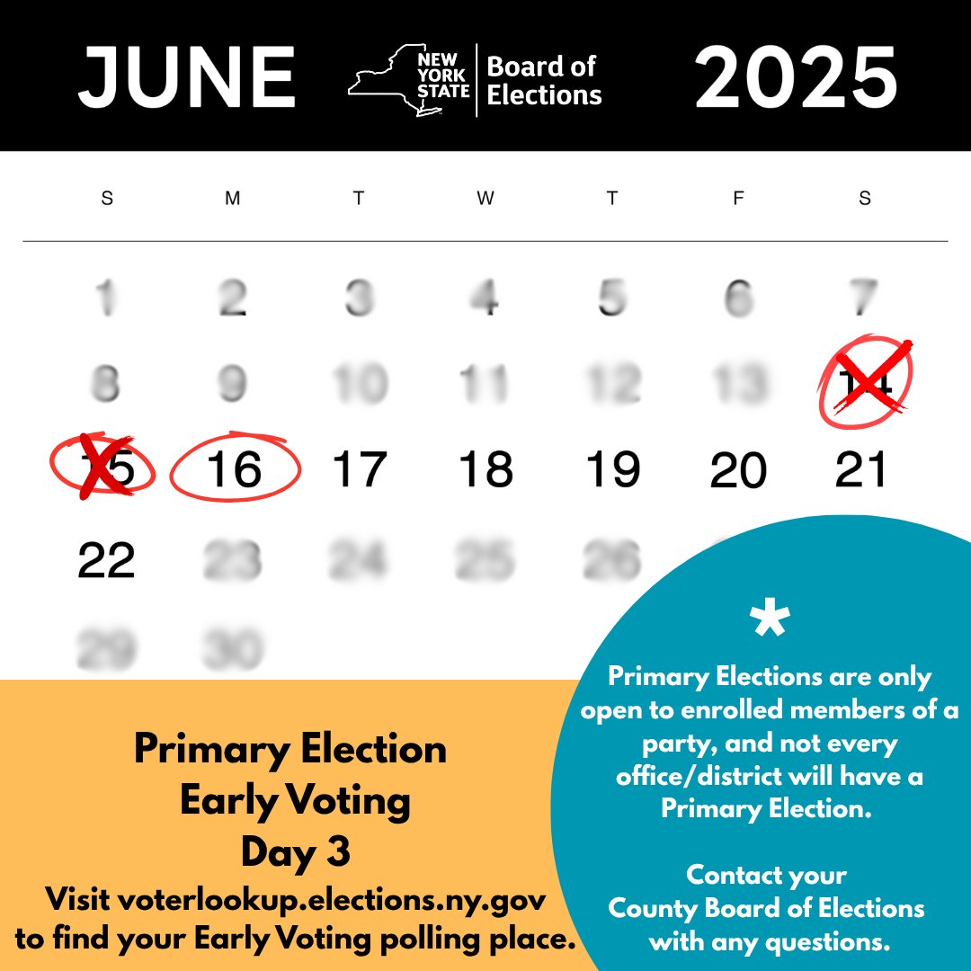 Feeling down because it’s a Monday? Exercising (*your right to vote*) is a great way to feel better! It’s the third day of Early Voting for the Primary Election today.
