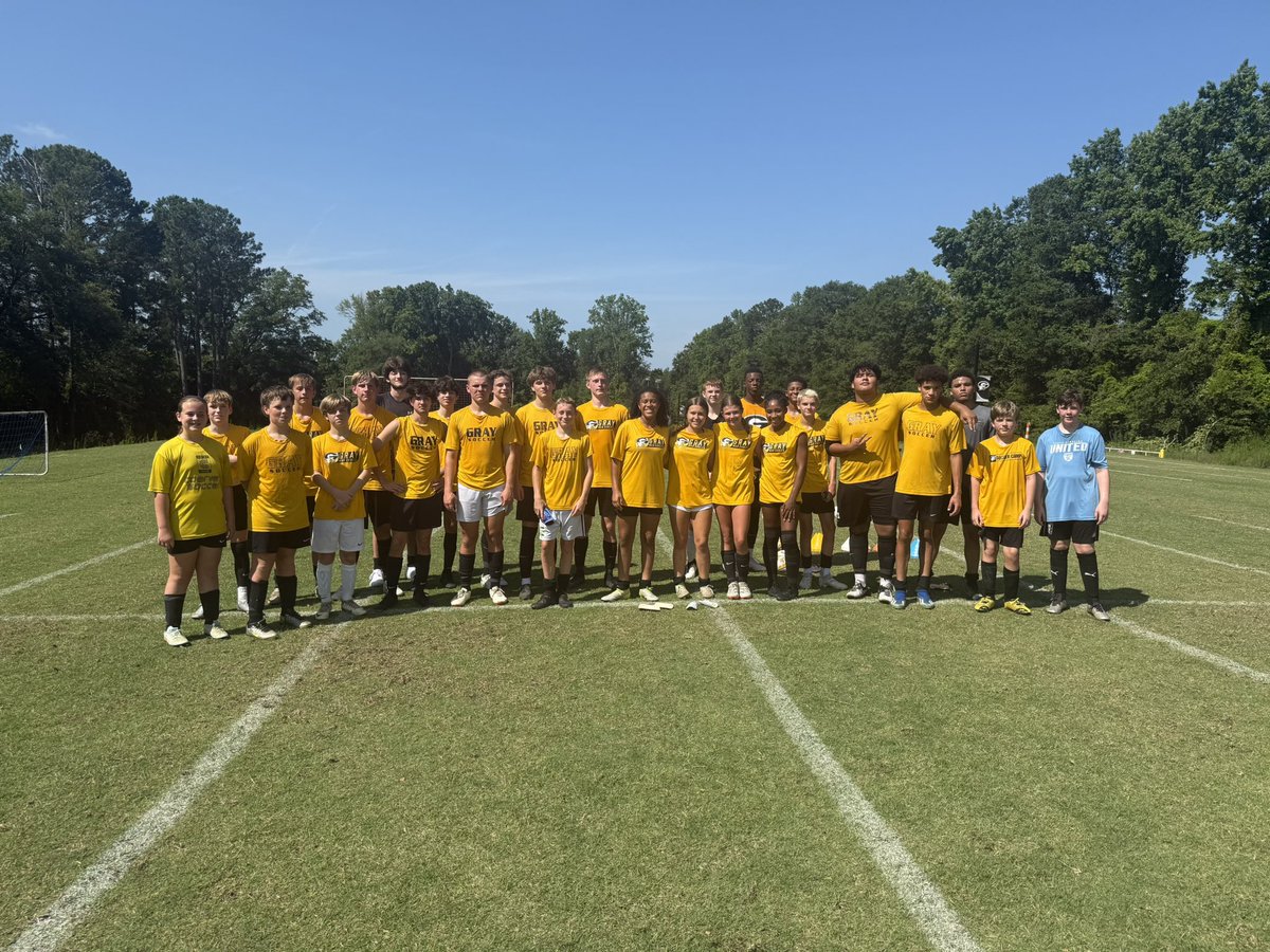 Outstanding first day of summer training for 🦅⚽️ <a href="/graycaathletics/">GCA Athletics</a>