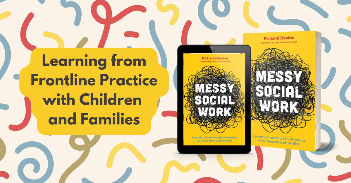 JKPBooks's tweet image. NEW on the JKP blog:
&apos;Messy Social Work&apos; is a straight-talking guide to life on the front line of social work and child protection.

This blog piece is an adapted extract from Chapter 2, ‘Working with Children’.
bit.ly/3Zqy1y4

#SocialWork #SocialCare #SocialWorker