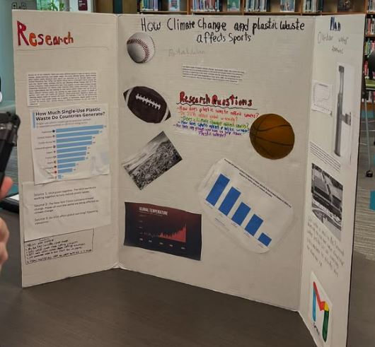 Sixth graders share research skills through action projects where students can make a difference. Ideas include resources for a friendship garden, abandoned animals, music therapy, sleep health, deforestation, plastic waste and neurodiversity books. #RCSpride
