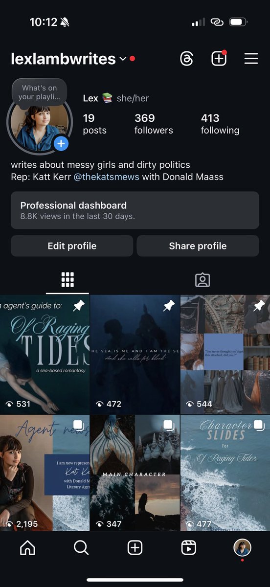 lexlambwrites's tweet image. Hello everyone!
I have a bunch of new friends on here now so I wanted to point out I'm also on the 📸 app.
Same username as this one.
Hope to see you over there😉
