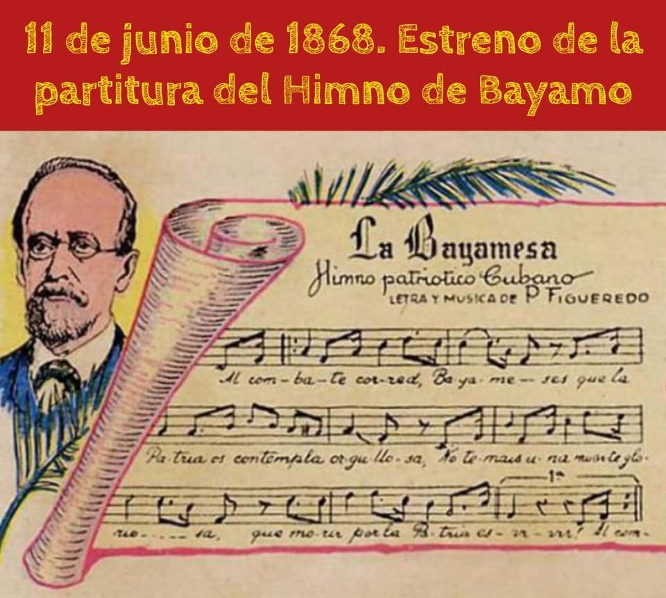 El Himno Nacional de Cuba, expresión de patriotismo e intransigencia revolucionaria, sentir de la dignidad y el espíritu de lucha de un pueblo por su independencia.