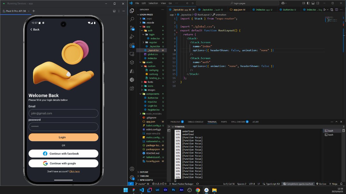 IKcracker_dev's tweet image. Did cook or did I cookkkk
#reactnative
#UIUX 
#SoftwareEngineering