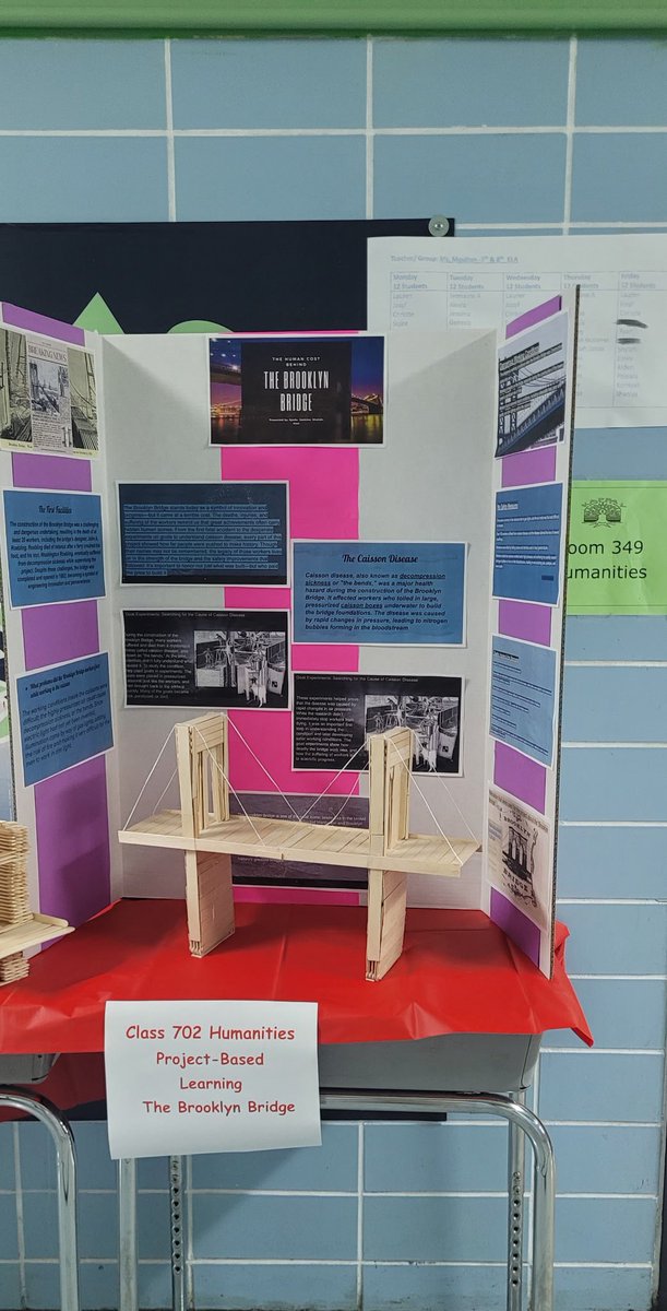 KirklandKhalek's tweet image. From classroom creativity to real-world inspiration!  Kappa V students made bridges from popsicle sticks and then visited the Brooklyn Bridge.#ProjectBasedLearning #Brooklyn Bridge #FutureEngineers
@D23Rising