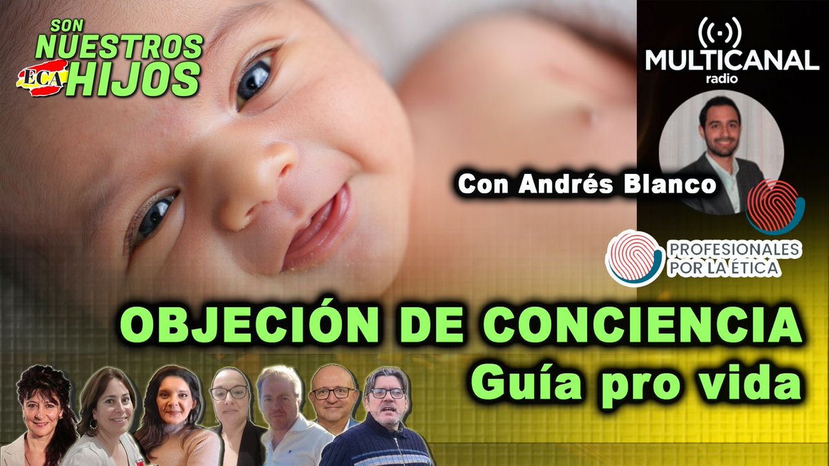 OBJECIÓN DE CONCIENCIA. Guía PROVIDA (ECA) - SON NUESTROS HIJOS. <a href="/ECA_Espana/">ECA</a> 
Vídeo aquí: 👉youtu.be/PvQfSPVY2BI👈