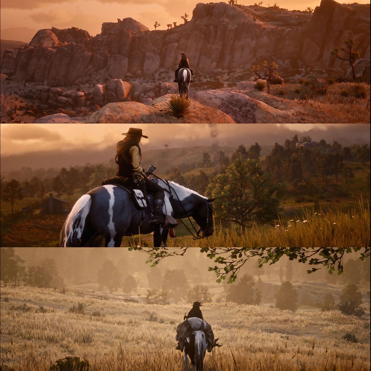 Live in the sunshine ☀️✨

#RDR2 #RDROnline #WWWednesday
#SnapArtCrew #SantaMuerteGang 
#VGPUnite #VirtualPhotography 
<a href="/RockstarGames/">Rockstar Games</a>