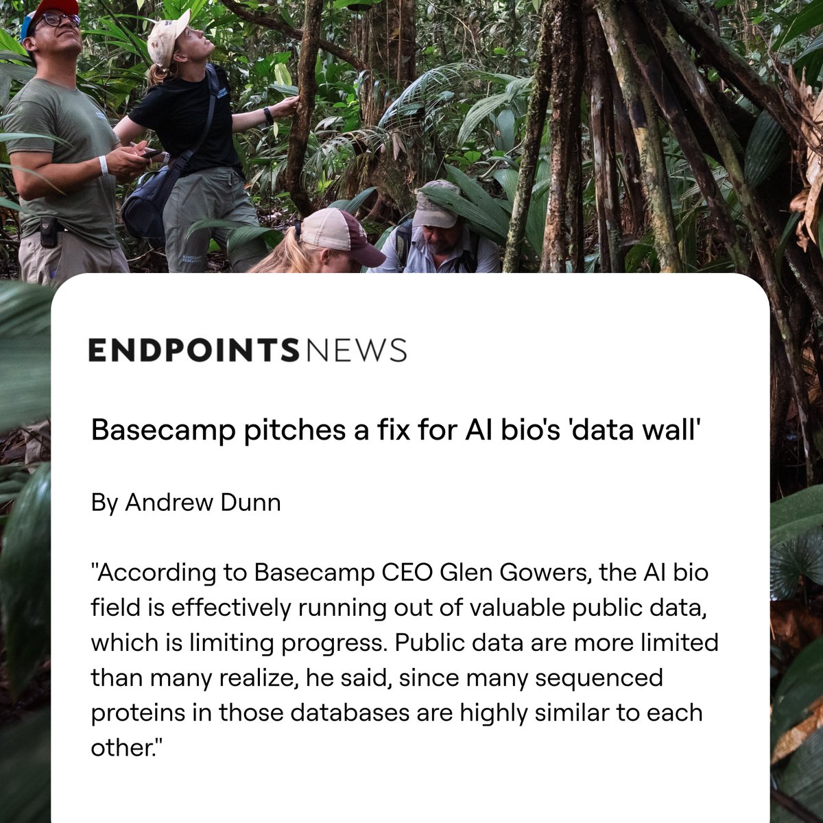 Basecamp_Res's tweet image. 🧬 News alert: We’re bringing BaseData out of stealth — the world’s largest and fastest growing biodiscovery dataset, built in collaboration with scientists across 26 countries.
🔍 BaseData adds 9.8 billion newly discovered protein sequences to the known tree of life — expanding…