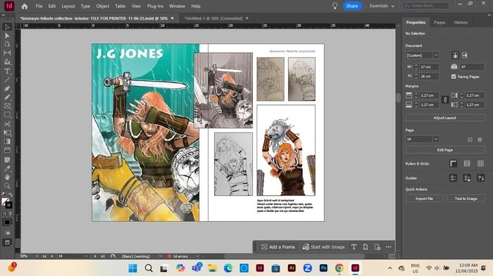 ZacXenite's tweet photo. The tribute collection is coming! Pre-order now ☺️ #bronwyn #coverart #portfolio #indie #indiecomics #comics #drawing #illustration #celtic #mythology #warriorwoman #whatzacdrewcomics #artwork #coverportfolio #tribute #tributeart #comingsoon https://t.co/NBCGaw3EUI