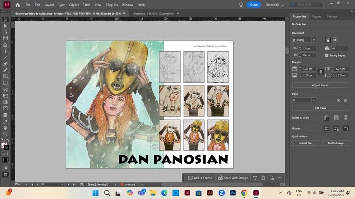 ZacXenite's tweet photo. The tribute collection is coming! Pre-order now ☺️ #bronwyn #coverart #portfolio #indie #indiecomics #comics #drawing #illustration #celtic #mythology #warriorwoman #whatzacdrewcomics #artwork #coverportfolio #tribute #tributeart #comingsoon https://t.co/NBCGaw3EUI