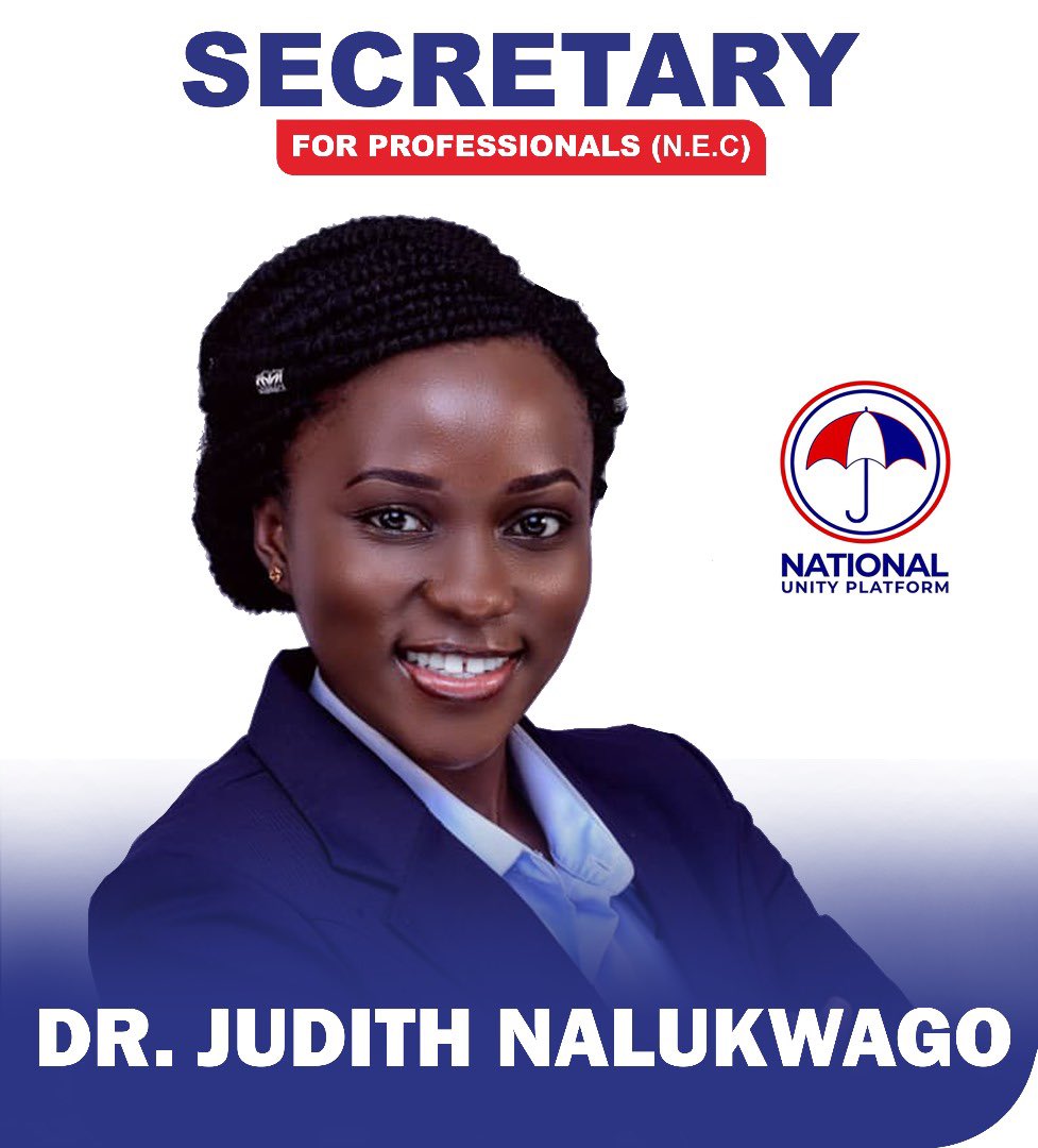 I would like to appreciate all the delegates for the vote and support as the newly elected Secretary for Professionals on the National Executive committee of <a href="/NUP_Ug/">National Unity Platform</a> .

It’s time to serve, ready to learn and grow.

Much love ❤️