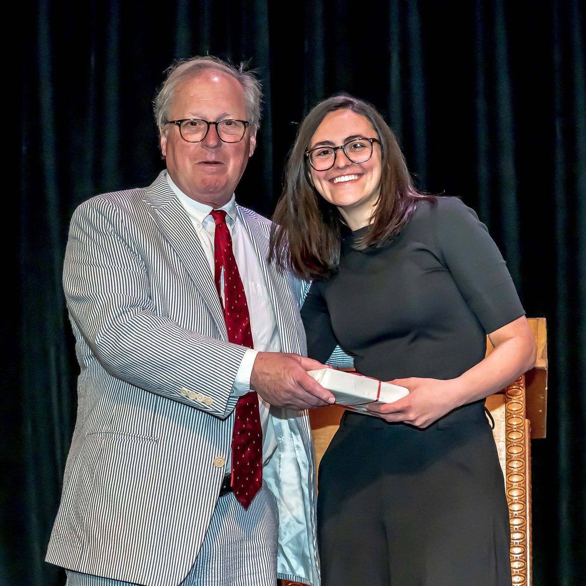 As we begin summer, we would like to take time to recognize academic achievements from this past school year.
Today, we recognize Anne Marie George, a rising senior. During the Academic Awards Ceremony, Anne Marie was presented with the Harvard Book Prize, awarded annually to an