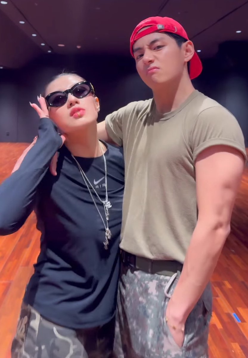 The IT dancer duo is back