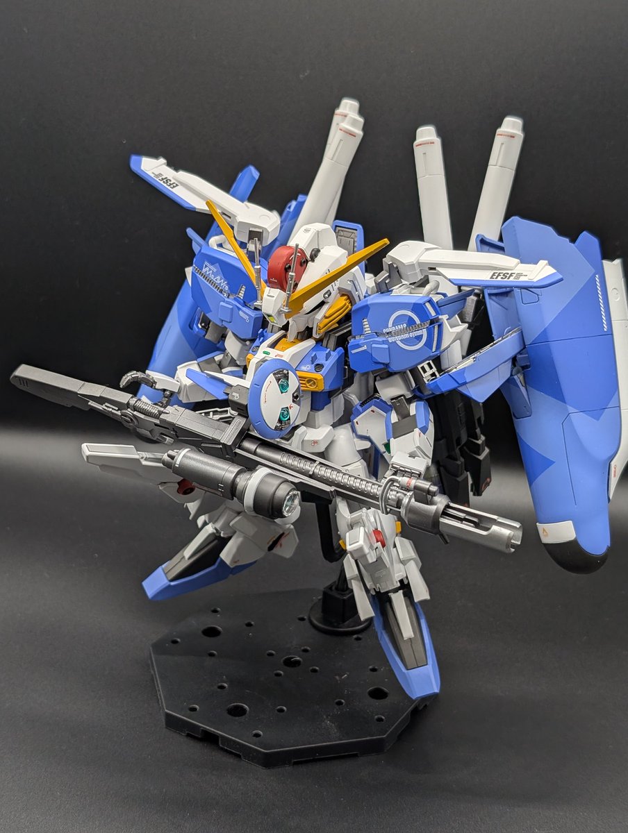 MGSDっぽいEx-Sガンダム
完成しました！！
今回はMGSDの内部フレームは一切使わず、SD、HG、MGのミキシングでMGSDに近づけた作品になります。
可動域がほとんどないので数カットのみですが見てやってください🙇