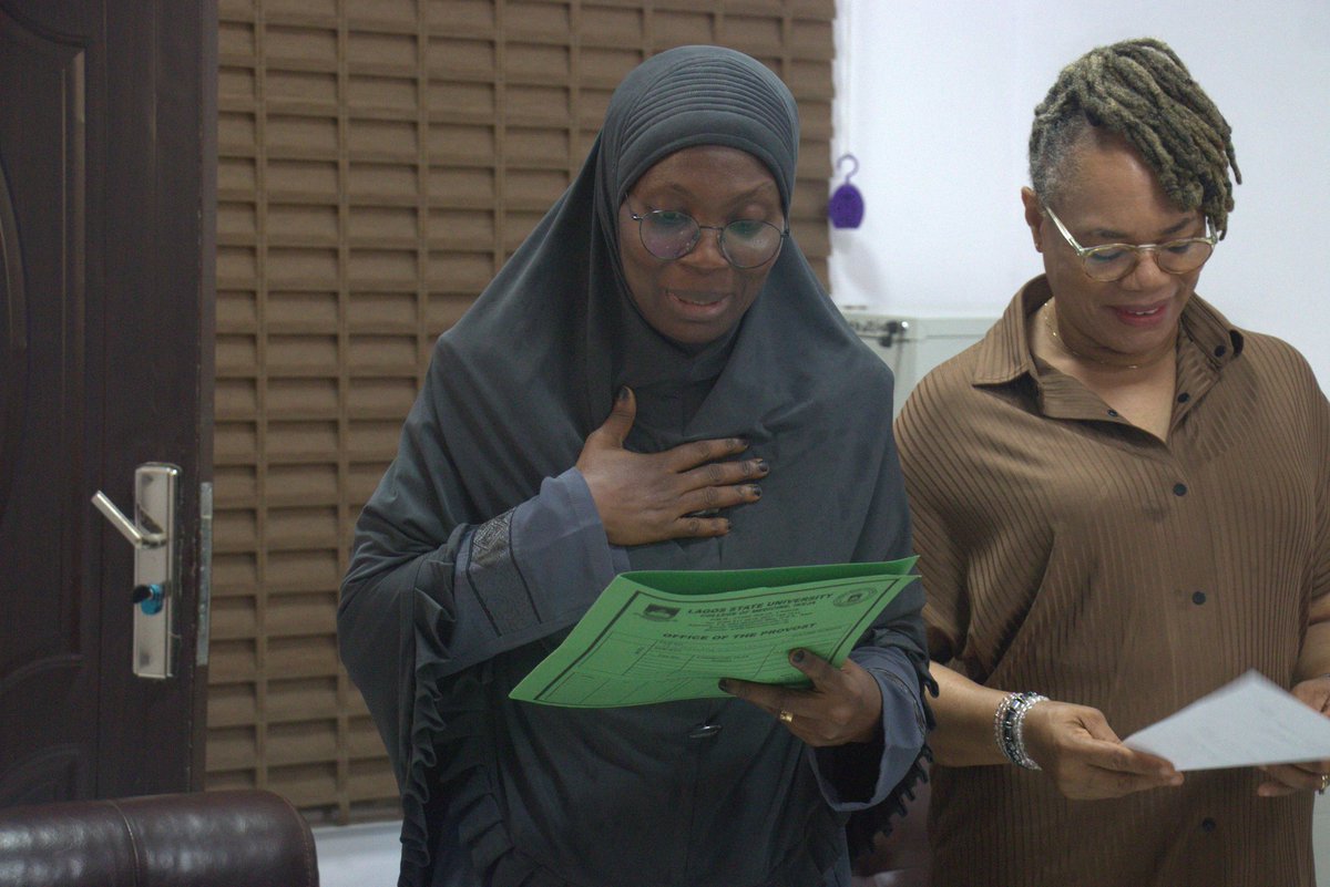 LASUCOM (LASU, College of Medicine) (@lasucomofficial) on Twitter photo 📰 Earlier today, we swore in pioneer HREC members in a landmark move to uphold ethical standards in Health Research.🔬
Provost <a href="/Profidowu/">Olufemi Idowu, Neurosurgeon</a> hailed it as a “defining moment” for independent, integrity-driven research in the College and broader health and academic community 🧪🔬 📰 Earlier today, we swore in pioneer HREC members in a landmark move to uphold ethical standards in Health Research.🔬
Provost <a href="/Profidowu/">Olufemi Idowu, Neurosurgeon</a> hailed it as a “defining moment” for independent, integrity-driven research in the College and broader health and academic community 🧪🔬