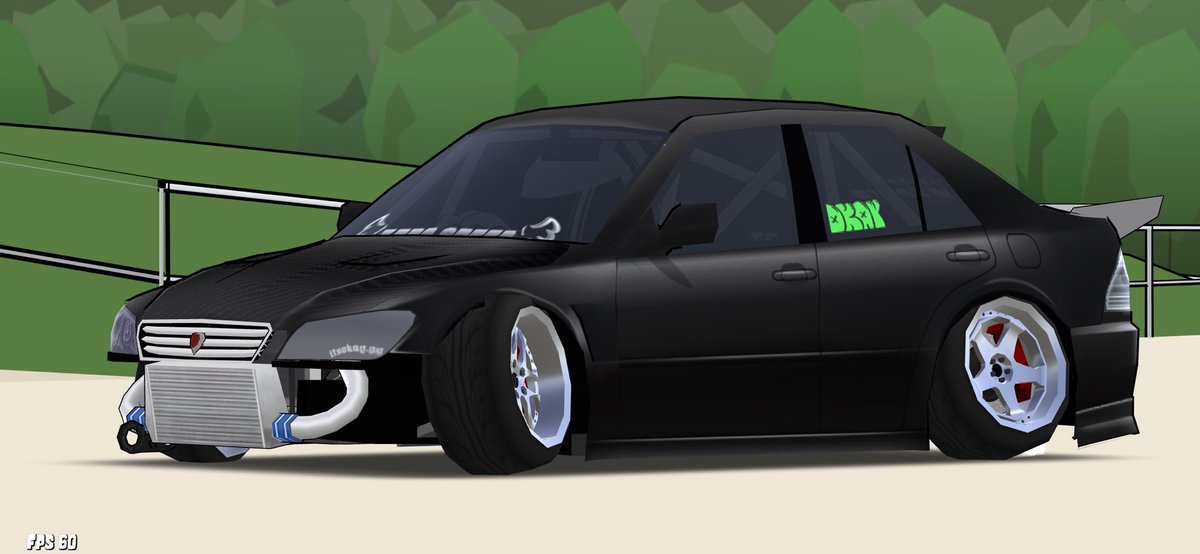 ina_zumaaa_rs68's tweet image. ピーポくん鎖拷問カスタムに続いての海外風（？）カスタム車両はｱﾙﾃｯﾀさん
ポイントは前後ライト潰れてることですね（？！） 
#frlegends  #zero_speed