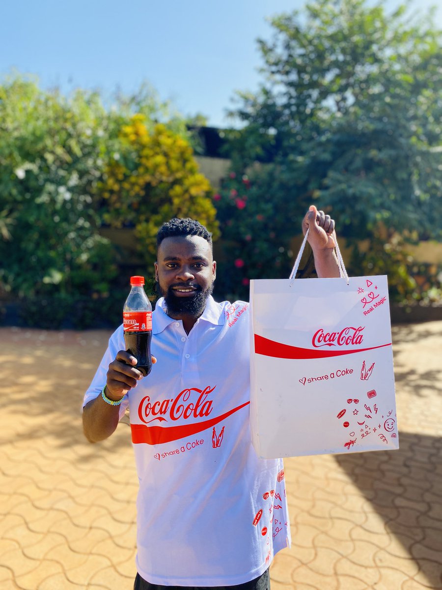 akrambanks24's tweet image. Thank you Coca Cola 😍.  Received my package 

​#ShareACoke ​with a loved one. My name “Akram” looks good on this one || #RefreshUG ​ ♥️