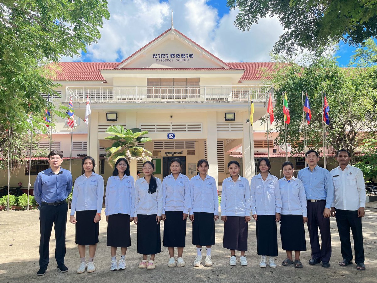 CCputhearath's tweet photo. Come to meet IP* Students in the northeastern Cambodia 🇰🇭 It’s a great time to meet and explain to them the importance of preserving their languages (in total, more than 10 languages) and the benefits they could get in the future.
*IP = Indigenous People https://t.co/RO6xPIcdhW