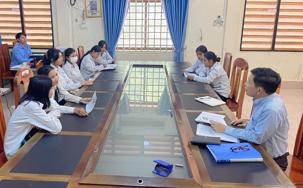 CCputhearath's tweet photo. Come to meet IP* Students in the northeastern Cambodia 🇰🇭 It’s a great time to meet and explain to them the importance of preserving their languages (in total, more than 10 languages) and the benefits they could get in the future.
*IP = Indigenous People https://t.co/RO6xPIcdhW