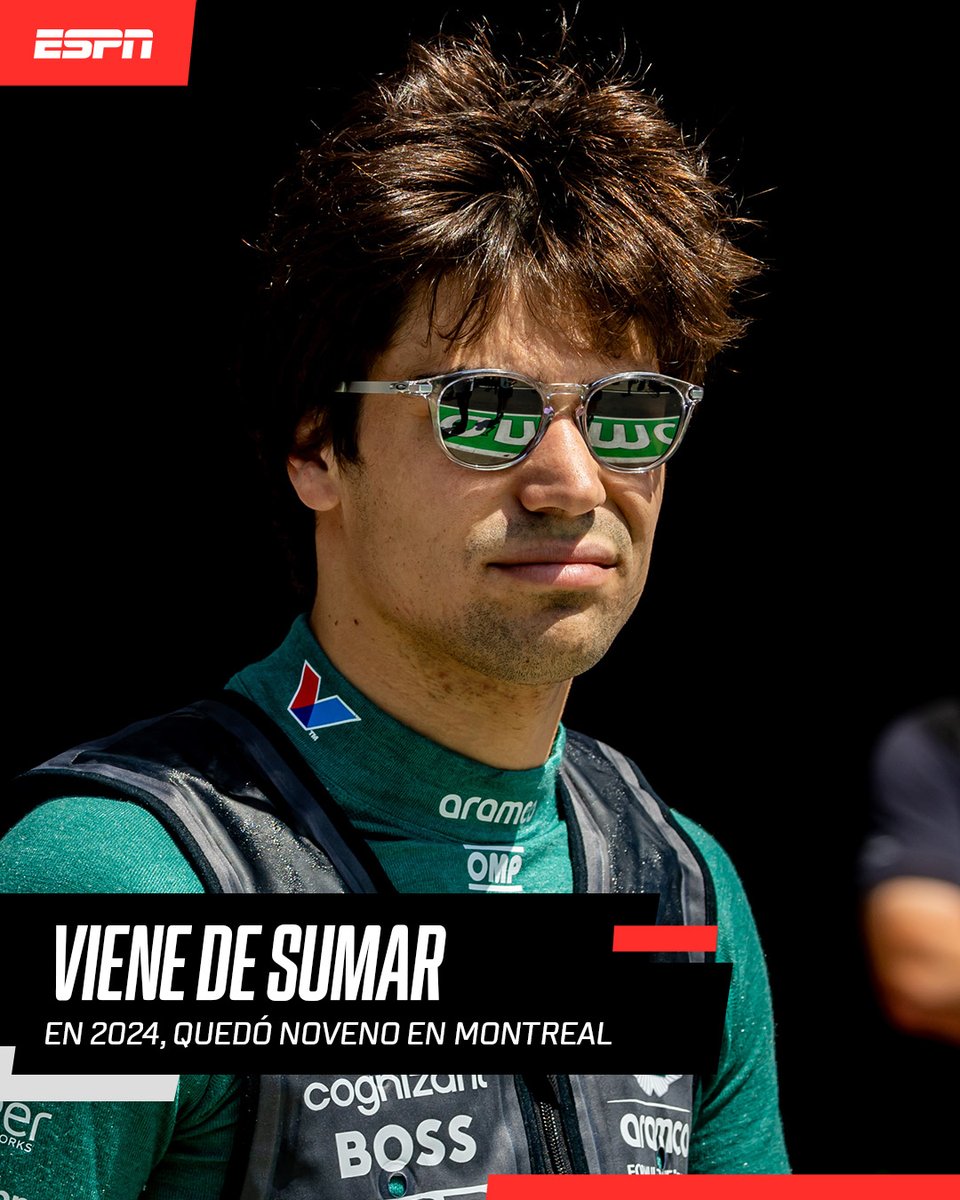 ESPNArgentina's tweet image. ¡VUELVE LANCE! #AstonMartin 🟢 confirmó el regreso de #Stroll 🇨🇦 para el #CanadianGP luego de su ausencia en Barcelona por lesión.

🔙 En 2024, fue la primera vez que el piloto canadiense logró sumar puntos en el Gran Premio de su país. ¿Podrá repetir este año?