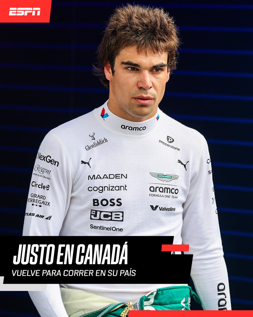 ESPNArgentina's tweet image. ¡VUELVE LANCE! #AstonMartin 🟢 confirmó el regreso de #Stroll 🇨🇦 para el #CanadianGP luego de su ausencia en Barcelona por lesión.

🔙 En 2024, fue la primera vez que el piloto canadiense logró sumar puntos en el Gran Premio de su país. ¿Podrá repetir este año?