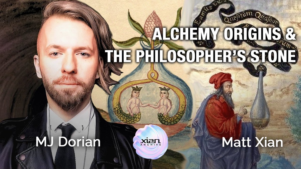 Recently, Matt Xian of Xian Archive was kind enough to let me ramble for 80 mins about alchemy—to be fair, we also discussed profound dreams and the paradox of psyche &amp; matter. 👁️ Tune in here: youtu.be/I_iSyxNo7sM?si… Thanks Matt! <a href="/XianArchive/">Matt Xian</a> 🌞🙏