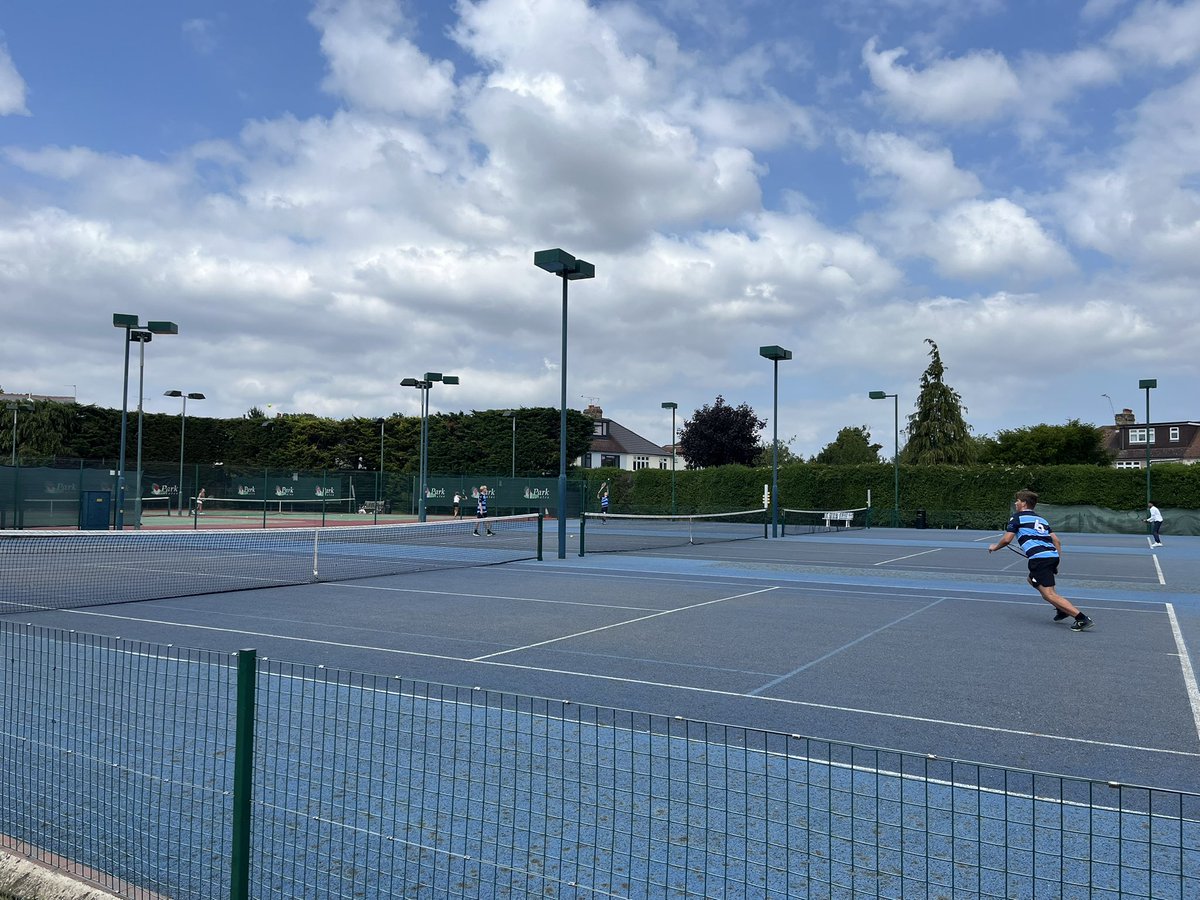 The U15 tennis team win v City of London School - some great tennis on display from both schools 👏 🎾