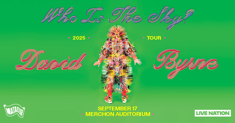 Live Nation Columbus (@livenationcol) on Twitter photo PRESALE ALERT 🚨 David Byrne (<a href="/DBtodomundo/">David Byrne</a>) - Who is the Sky Tour will be at <a href="/MershonAud/">Mershon Auditorium</a> on September 17! Secure your seats today with code: TREBLE | bit.ly/4kW2cW4 PRESALE ALERT 🚨 David Byrne (<a href="/DBtodomundo/">David Byrne</a>) - Who is the Sky Tour will be at <a href="/MershonAud/">Mershon Auditorium</a> on September 17! Secure your seats today with code: TREBLE | bit.ly/4kW2cW4