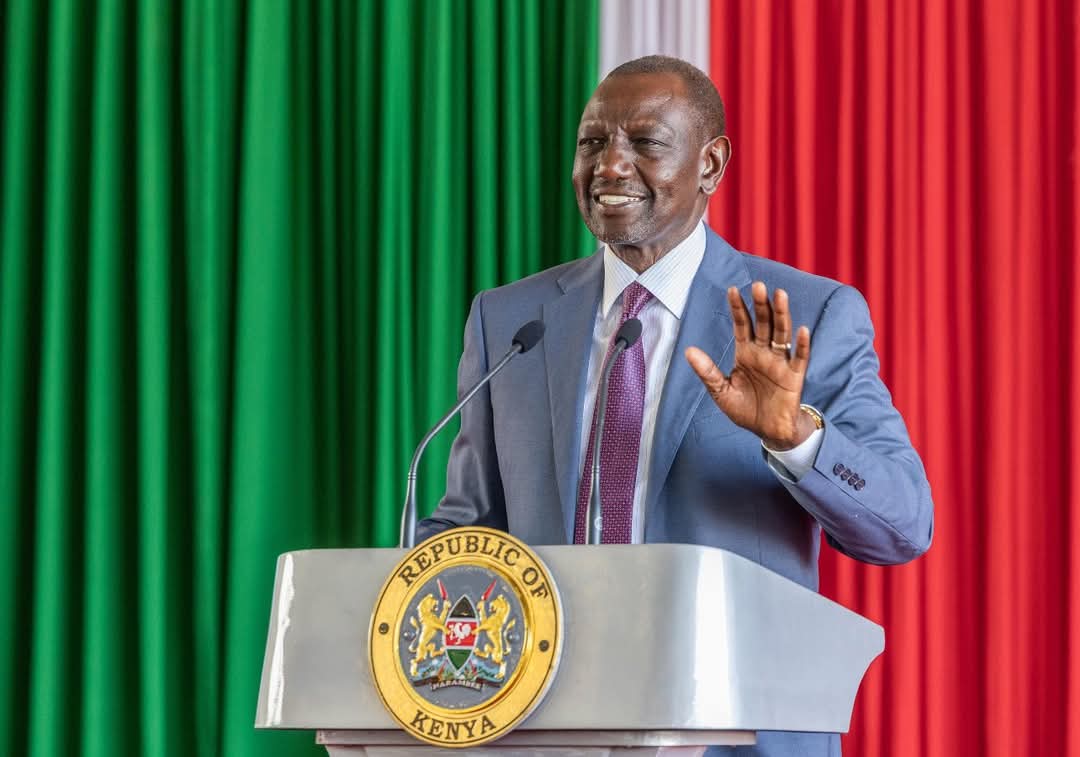 We’re so lucky to have Dr. William Ruto as President.